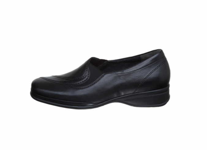 SEMLER Komfort Slipper schwarz