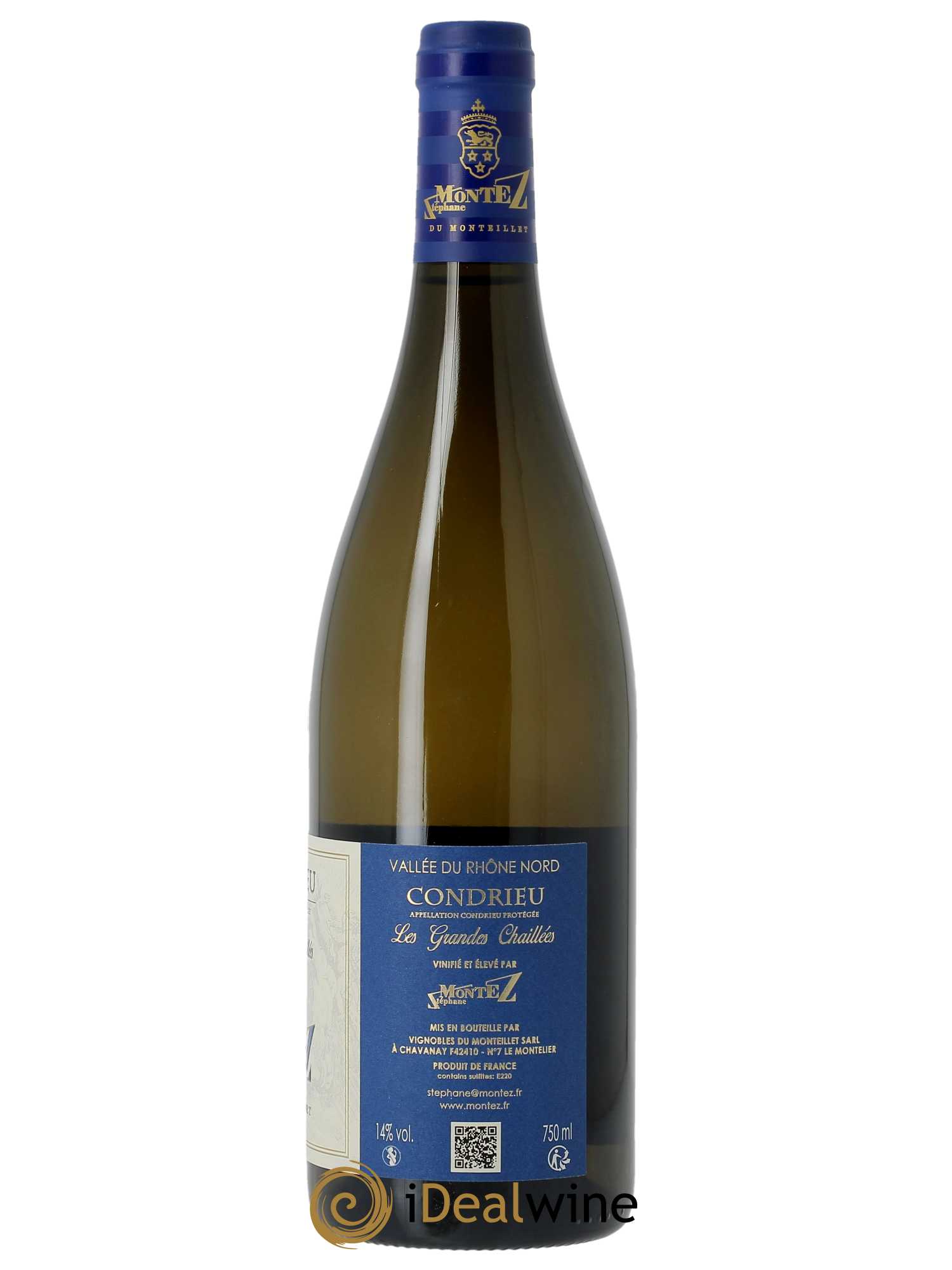 Condrieu Les Grandes Chaillées Monteillet (Domaine du) - Stéphane Montez  2022 - Lot de 1 Bouteille