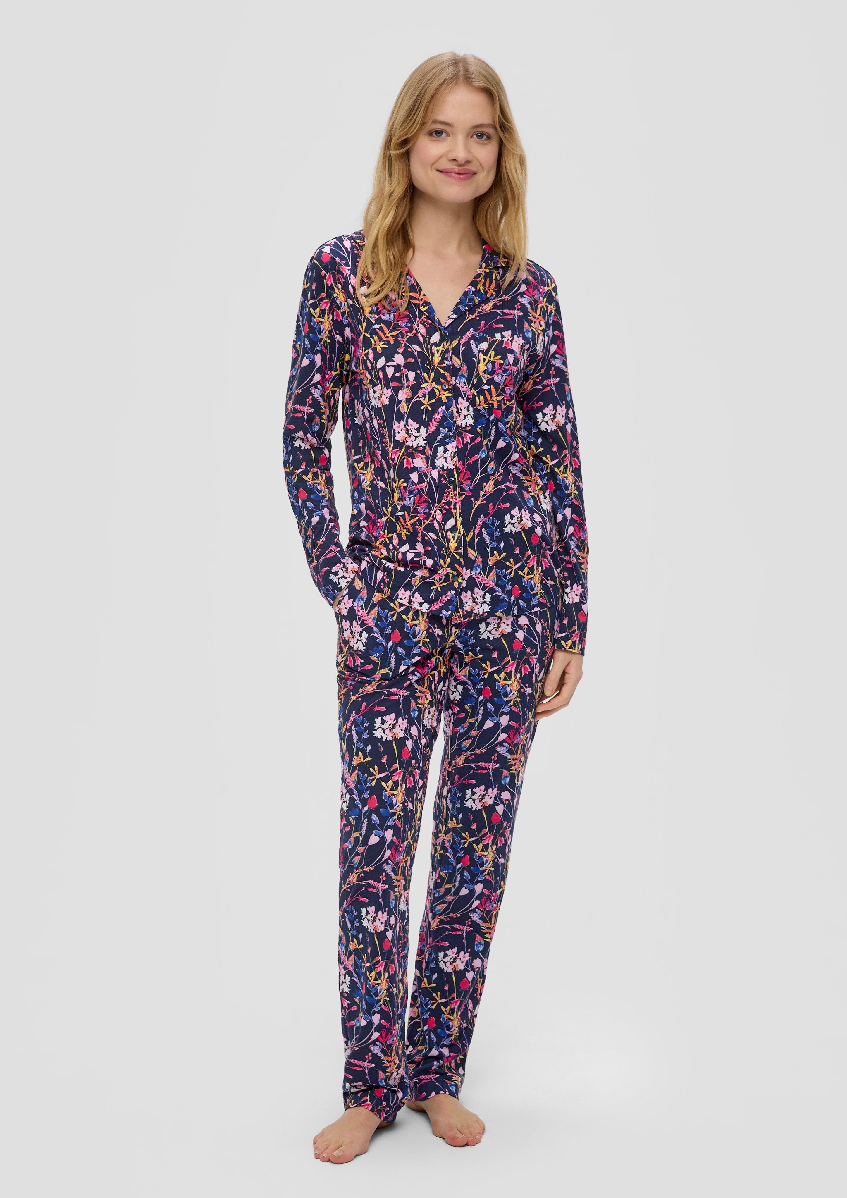 Kurzes Pyjama-Set mit Karo-Muster  6009455-2457