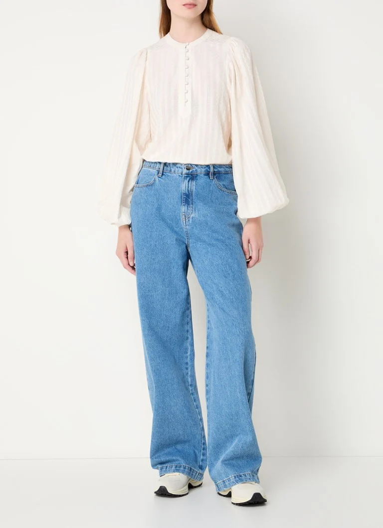 alchemist Star high waist loose fit jeans with medium wash