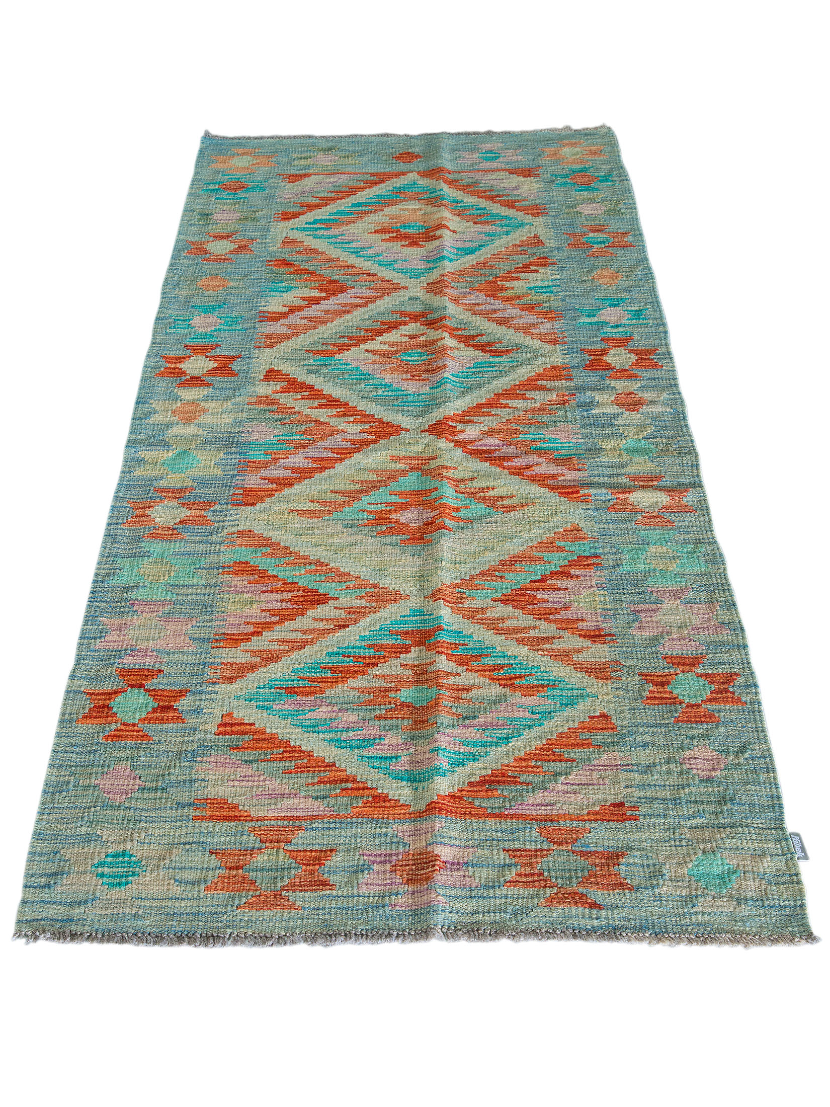 Afghan Kelim ca. 77 x 198 cm, Unikat / Einzelstück