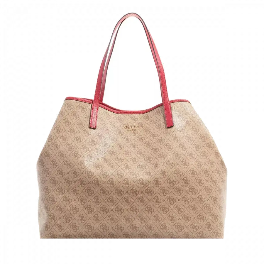Guess - Guess Handle Bags Textil Brown - braun