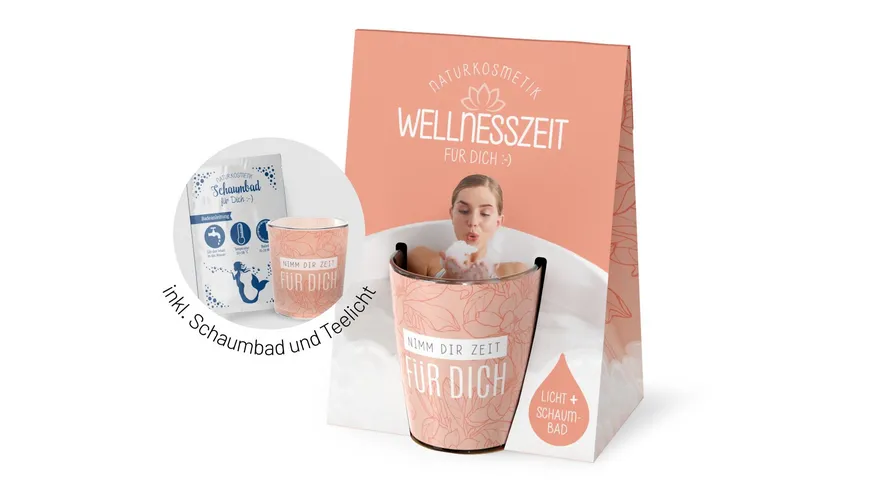 Geschenk für Dich Wellnesszeit Blüte