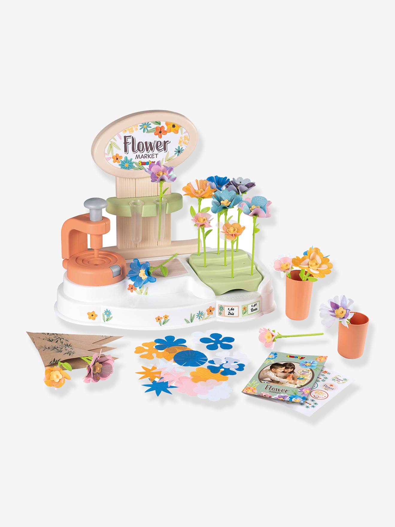 Smoby Spiel- und Bastelset mit Blumenstand SMOBY - mehrfarbig