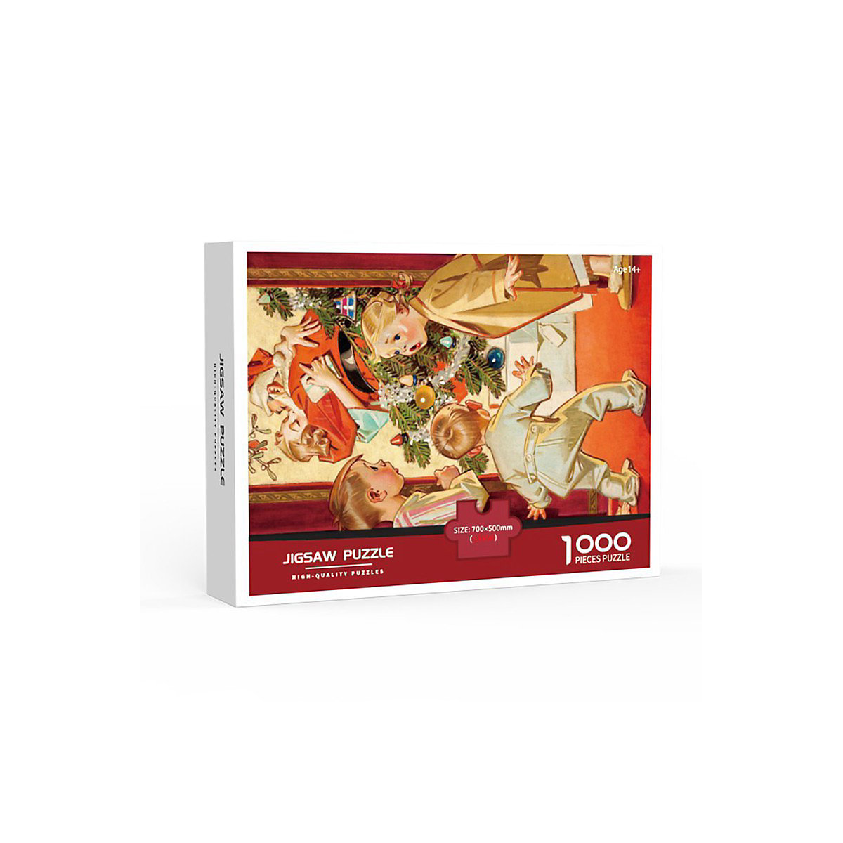 1000 Teile Puzzle Lernspielzeug Weihnachtsmann, Küstenlandschaft