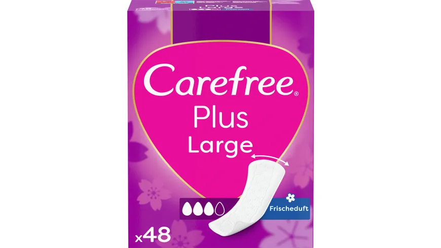 Carefree Plus Large Slipeinlagen Frischeduft