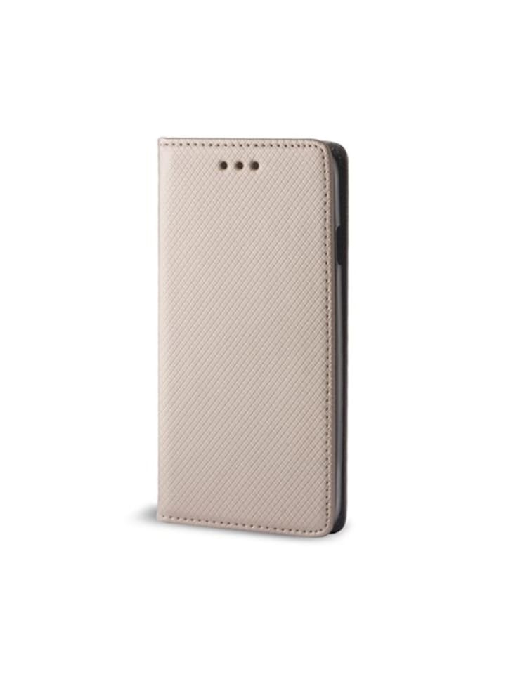 COFI 1453 Smart Magnet Case Handyhülle  Kartenfach und Magnetverschluss in Gold günstig kaufen S