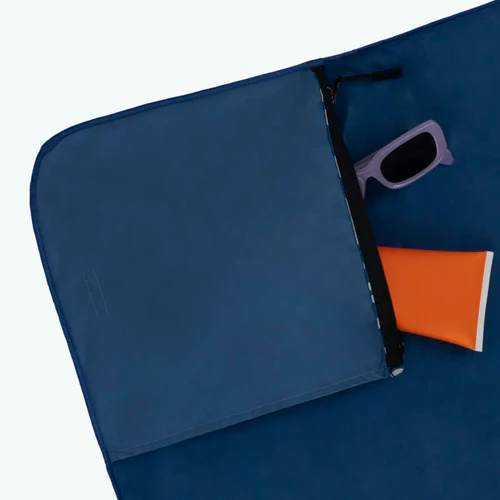 Myrtle Beach - Blue Rectangular Microfiber Towel