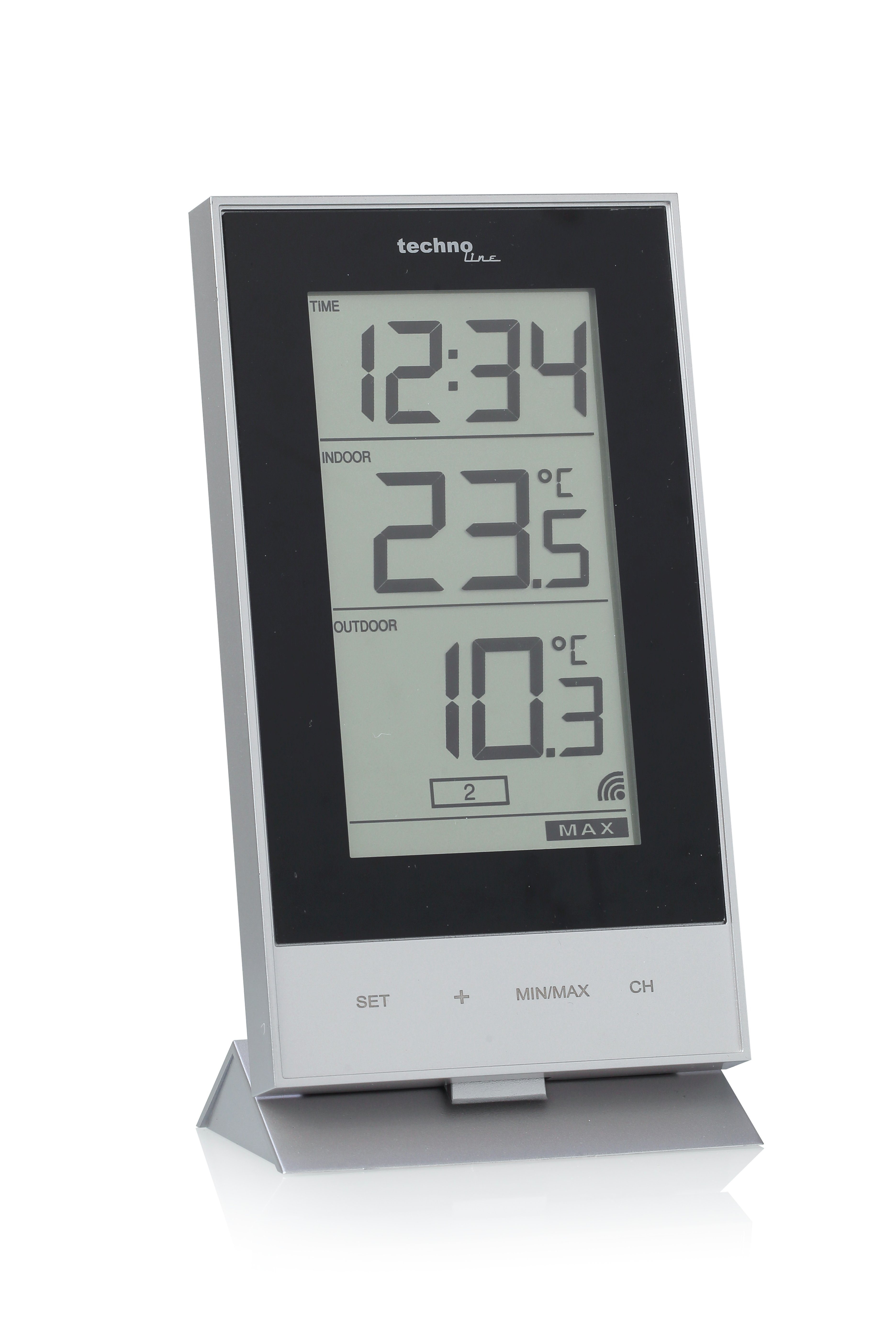 technoline WS 9900 Wetterstation (inklusive Außensender, mit übersichtlicher Anzeige)
