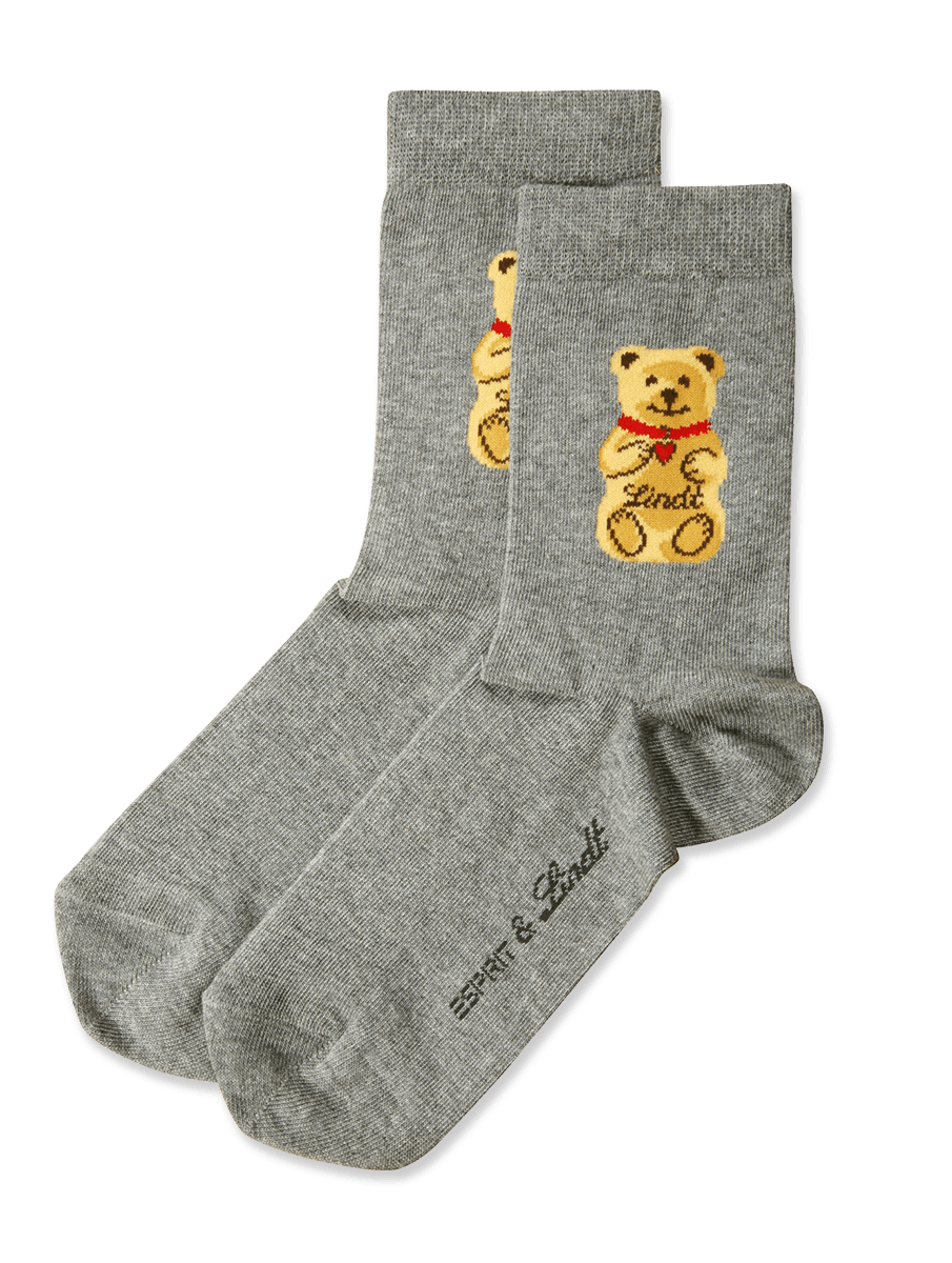 TEDDY-Söckchen grau, Größe 31 - 34