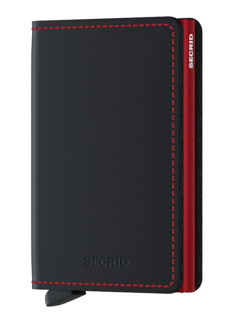 Portafoglio sottile Secrid con porta carte in pelle