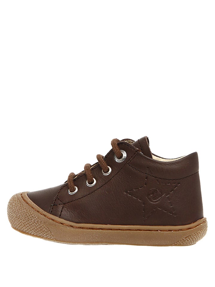 Naturino Leder-Sneakers in Braun günstig kaufen