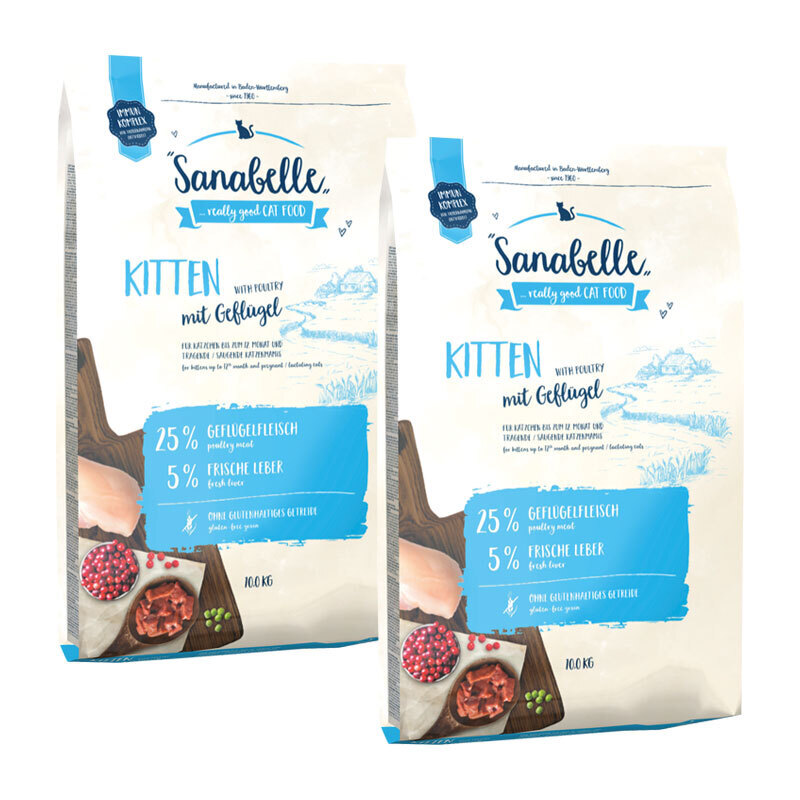 Sanabelle Trockenfutter Sanabelle Kitten 2x10 kg