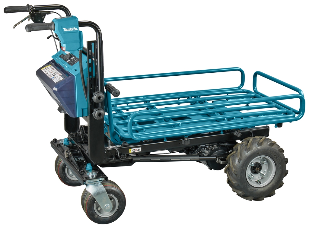 Roabă fără fir Makita DCU604Z 2 x 18V cu suport, fără baterii și încărcător