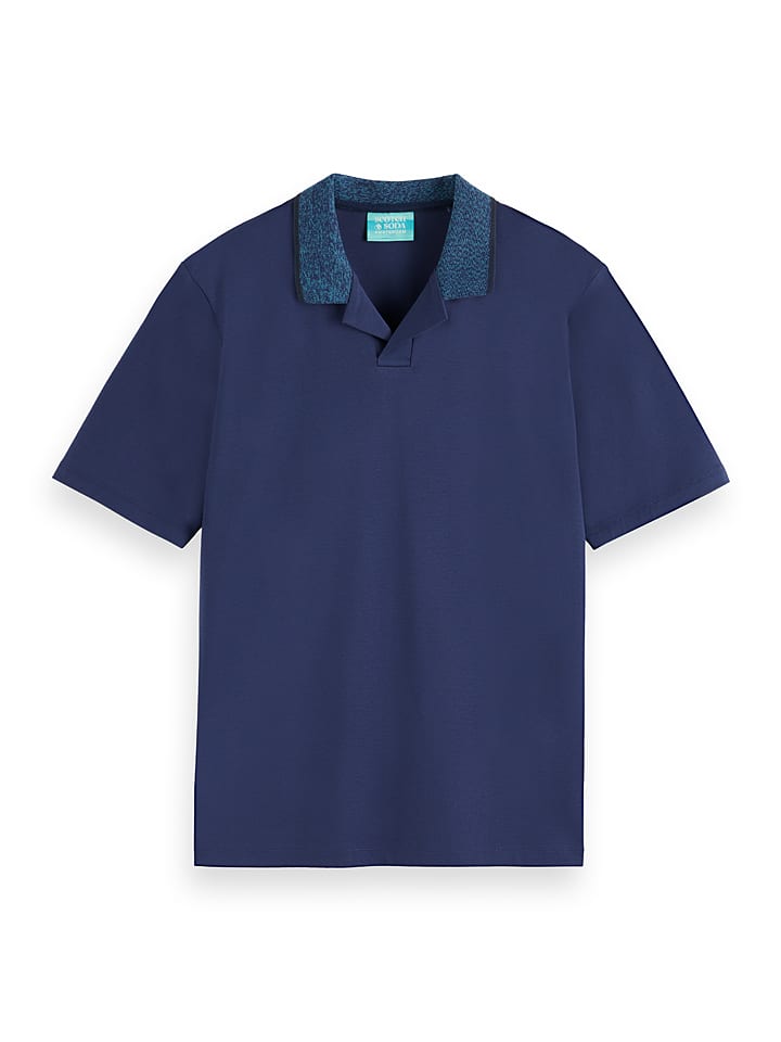Scotch & Soda Poloshirt in Blau günstig kaufen