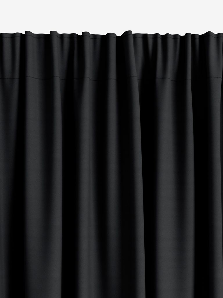 AMUNGEN Rideau occultant AMUNGEN 1x140x175cm noir
