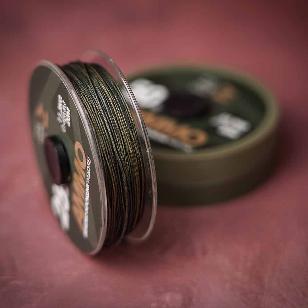 Ummantelte geflochtene Munitionstarnung, geflochtenes Seegras/Schlitz, 20 m