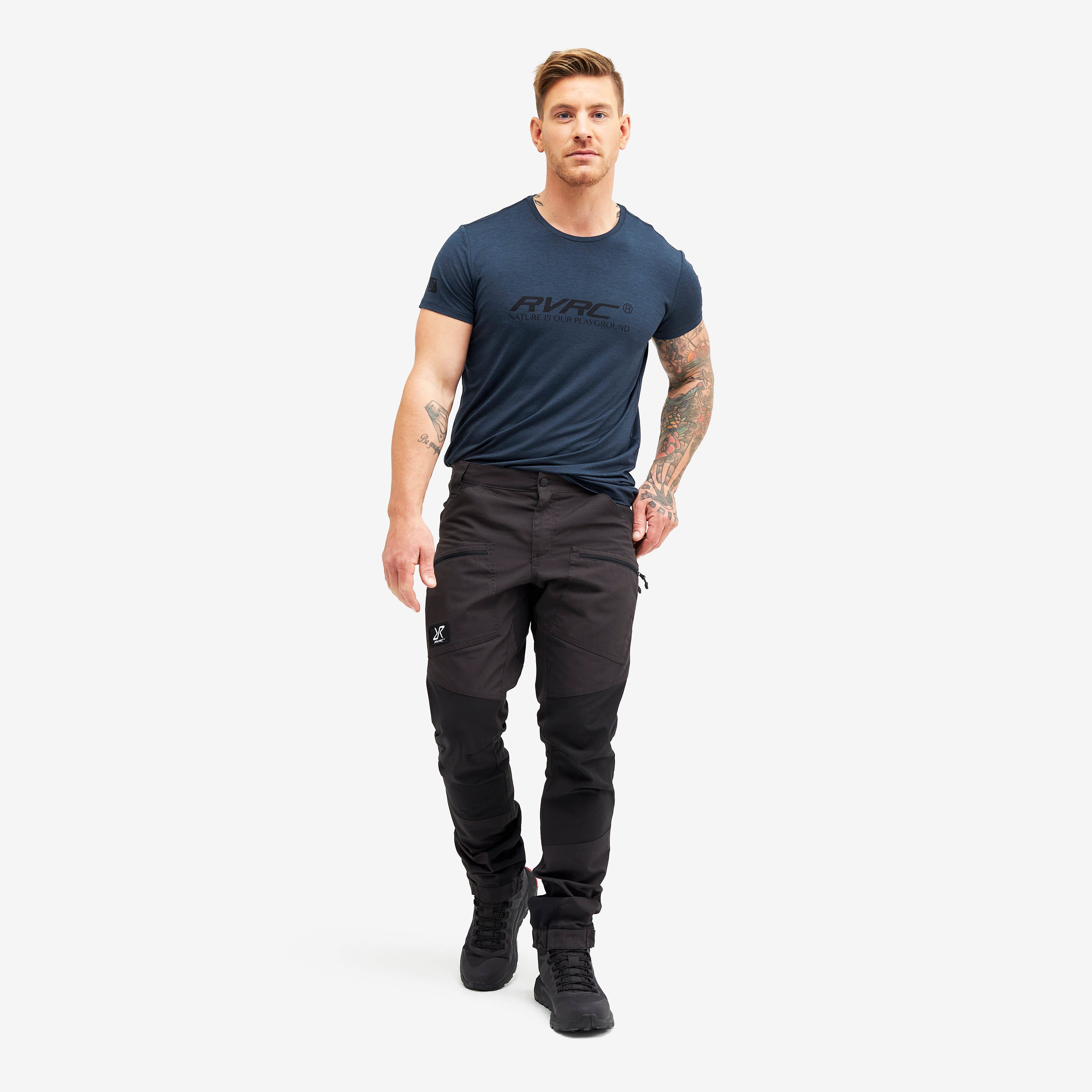 Vagabond Tee Homme Navy Melange