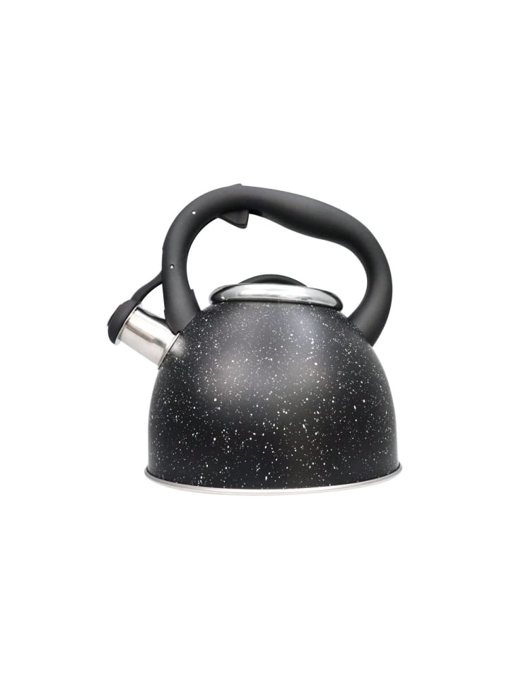 COFI 1453 Wasserkessel Edelstahl Flötenkessel 2,5L in Schwarz günstig kaufen onesize