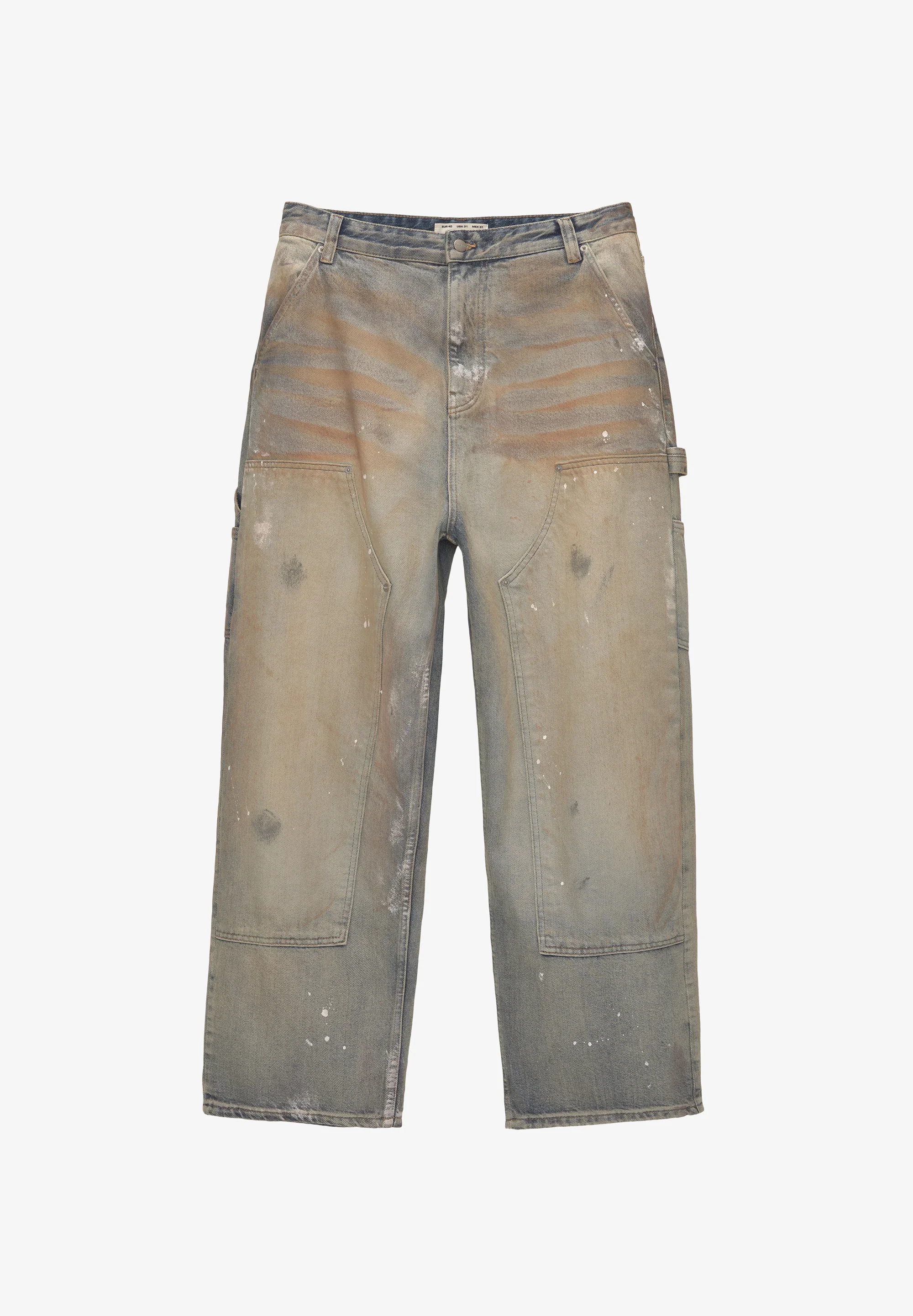 PULL&BEAR LAVADO - Vaqueros holgados