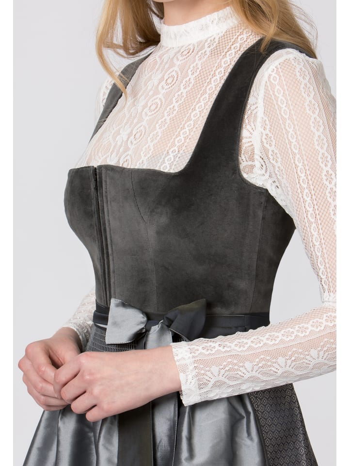 Stockerpoint Stockerpoint Dirndl Gloria in graphit günstig kaufen 40
