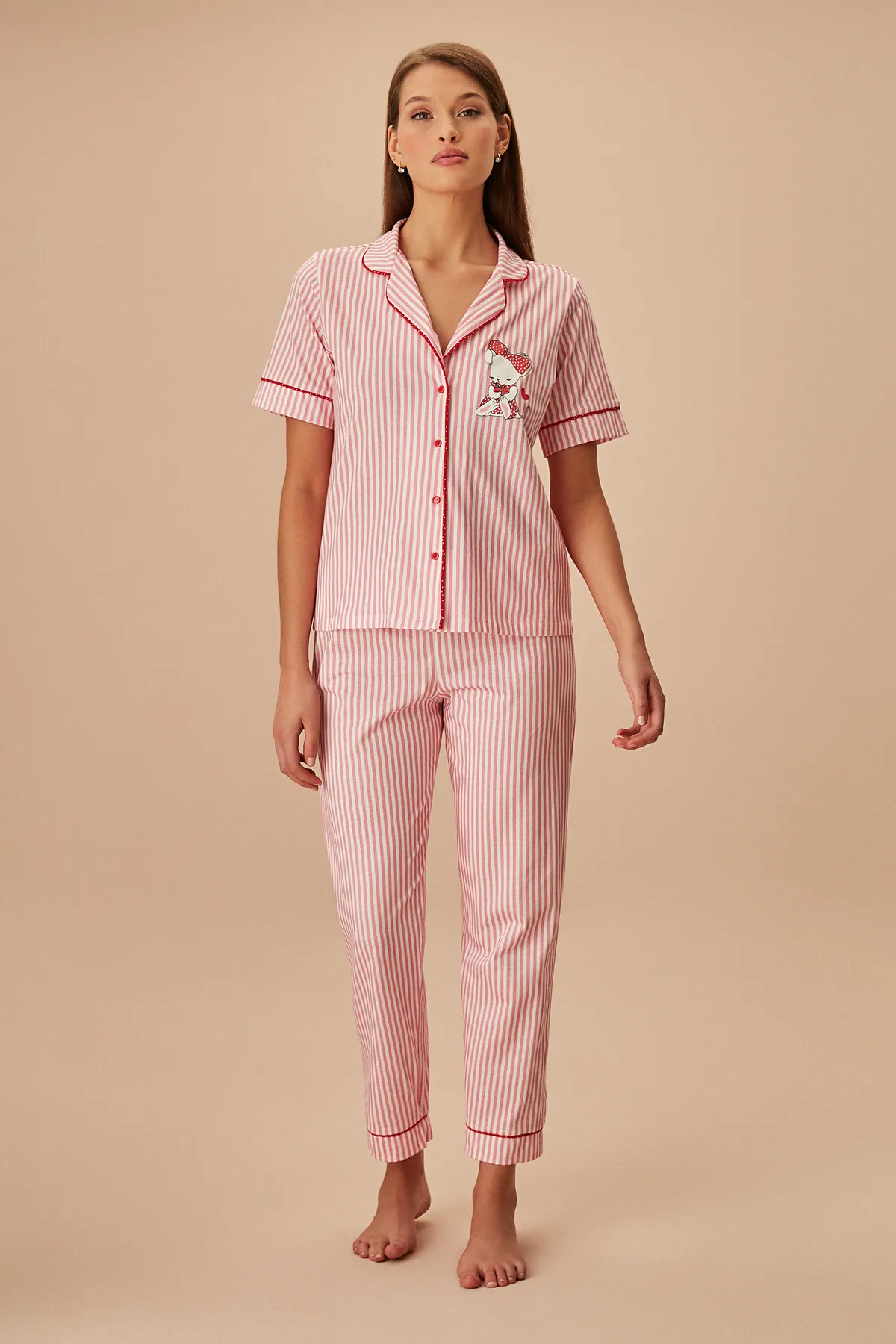 SUWEN  Lulusu Maskulines Pyjama-Set