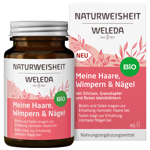WELEDA Naturweisheit Meine Haare Wimpern&Nägel Kps  46 St  Kapseln