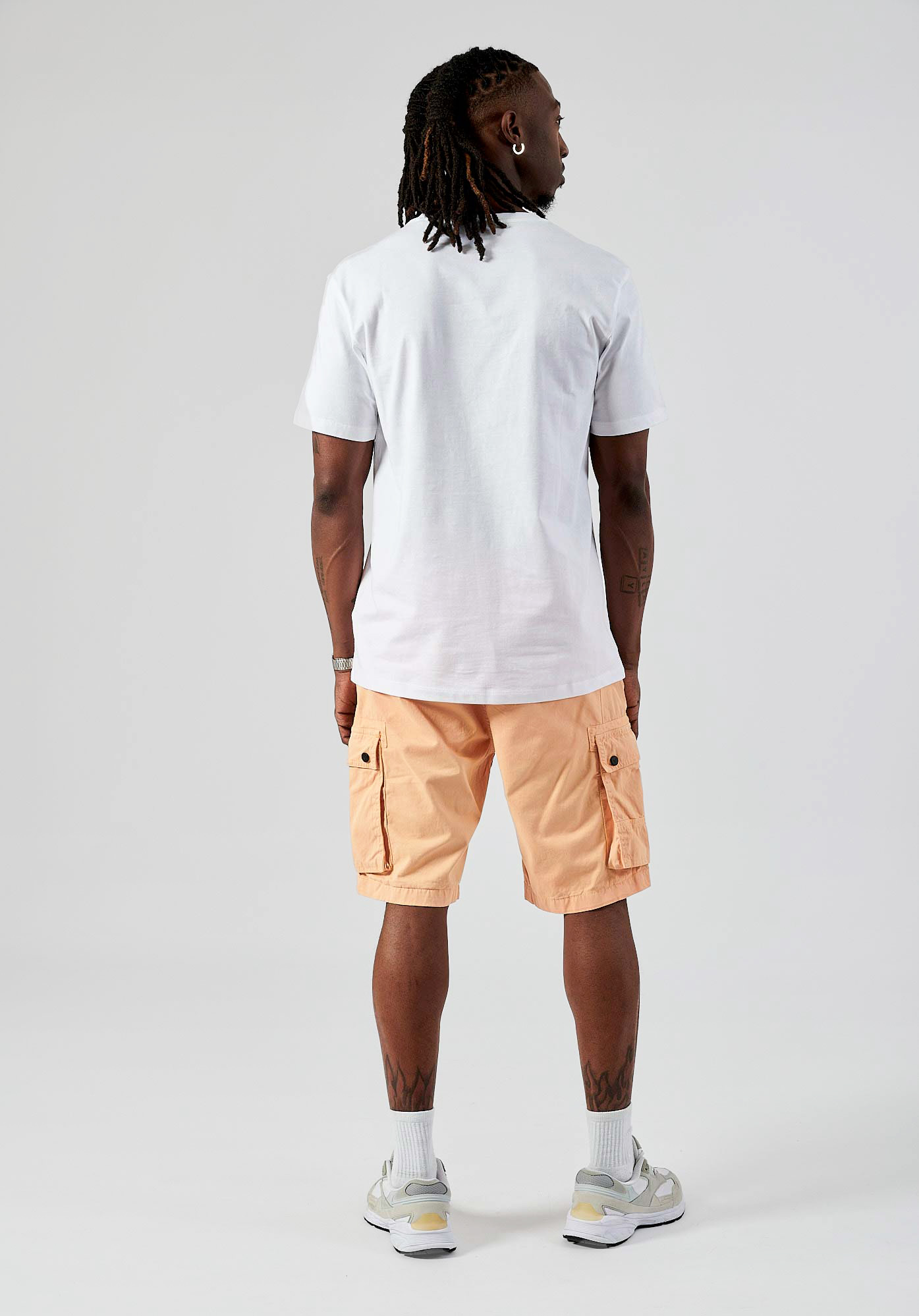BAROK  T-shirt blanc homme 100% coton bio