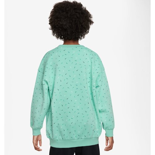 KINDER SWEATSHIRT G NSW CLUB FLC OVRSZD CRW LOGO