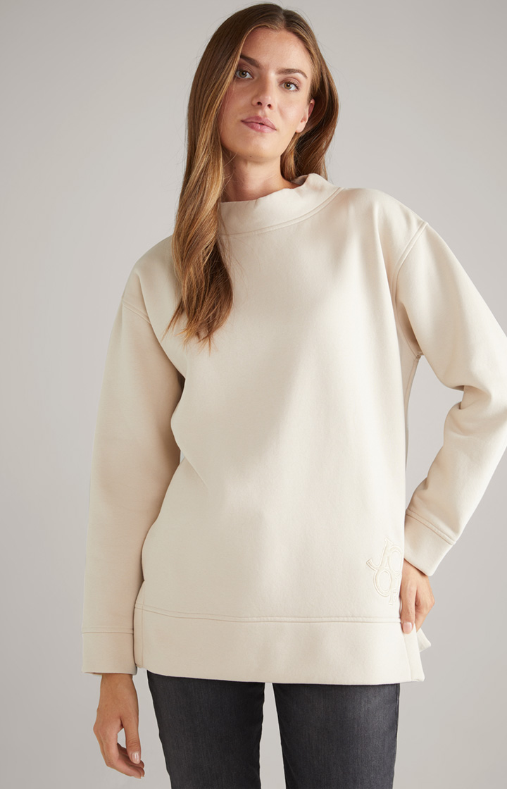 Sweatshirt in Beige