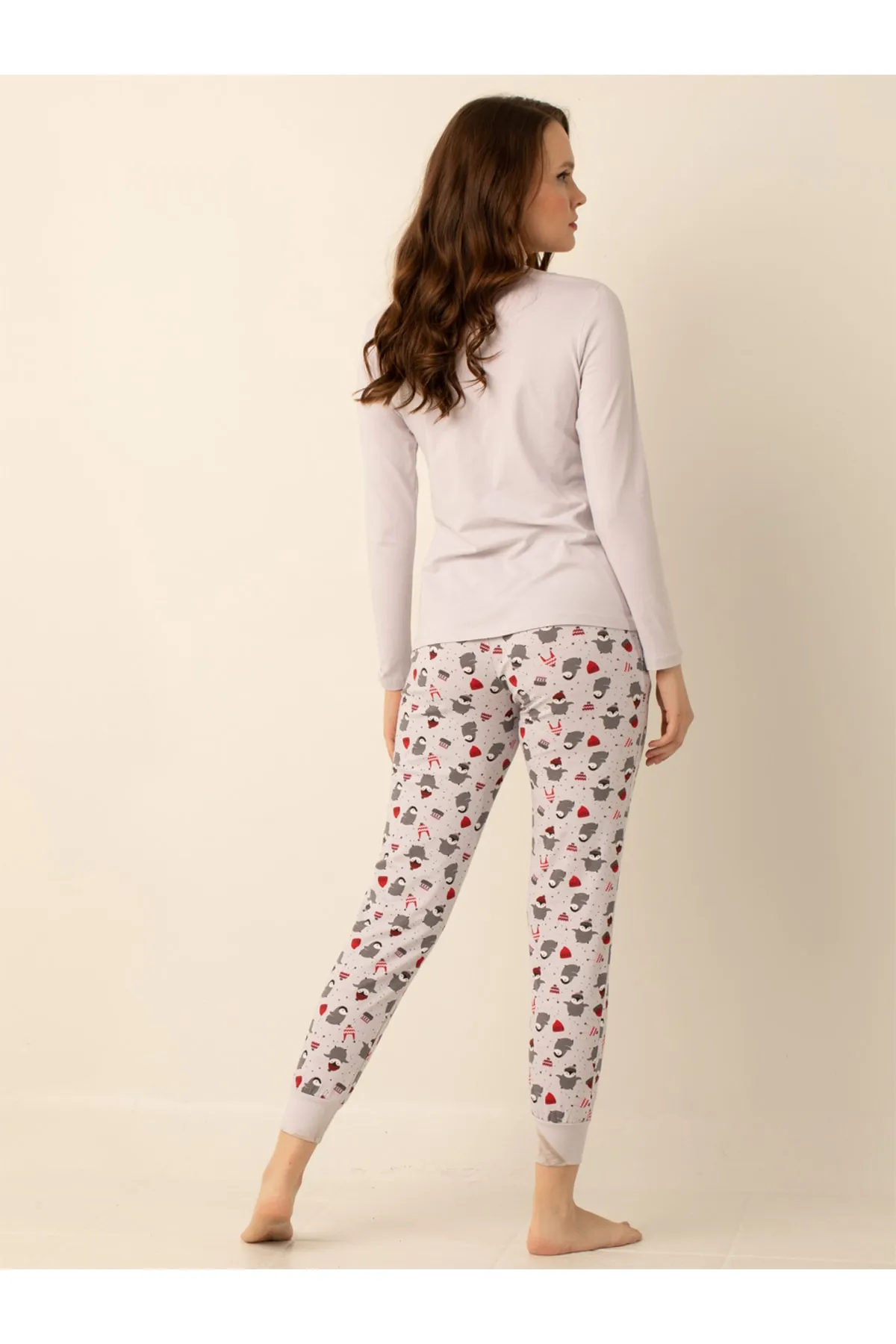 Doremi  Damen-Pyjama-Set aus Baumwolle
