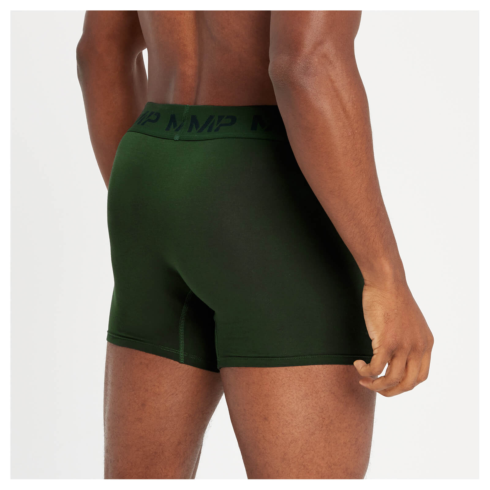 Boxers MP pour hommes  – Carbone/Bleu fumé/Vert foncé