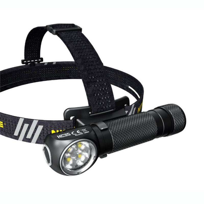NiteCore HC35 Stirnlampe mit Taschenlampe