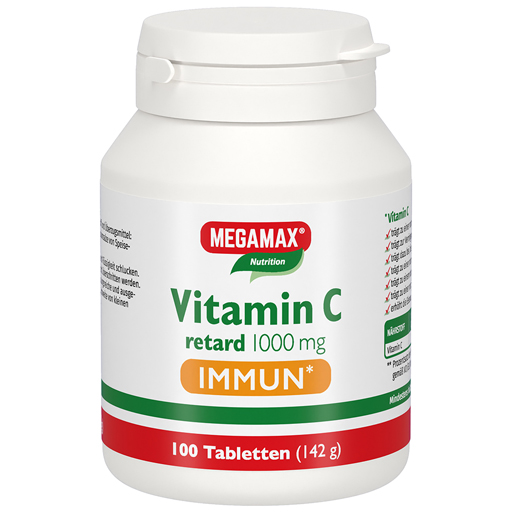 VITAMIN C RETARD 1.000 mg Immun Megamax Filmtabl.  100 St  Filmtabletten