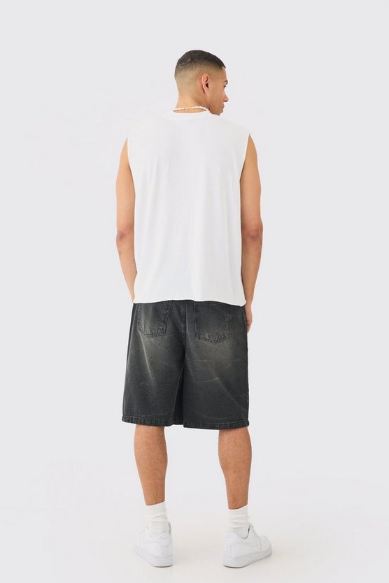 Kastiges Oversize Tanktop