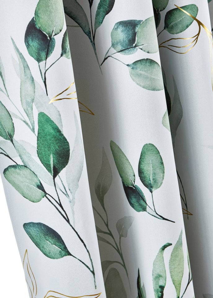 Verdunkelungsvorhang mit recyceltem Polyester (1er Pack)