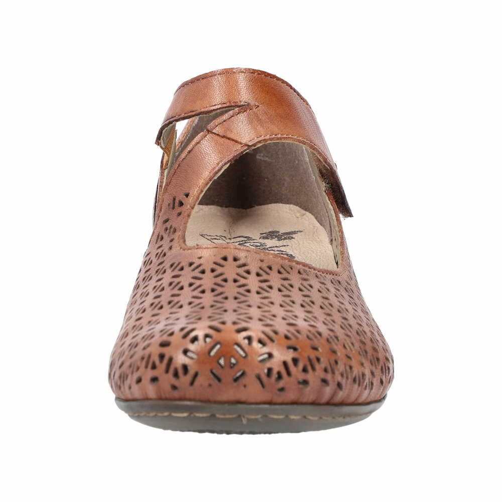 RIEKER Modische Pumps silber