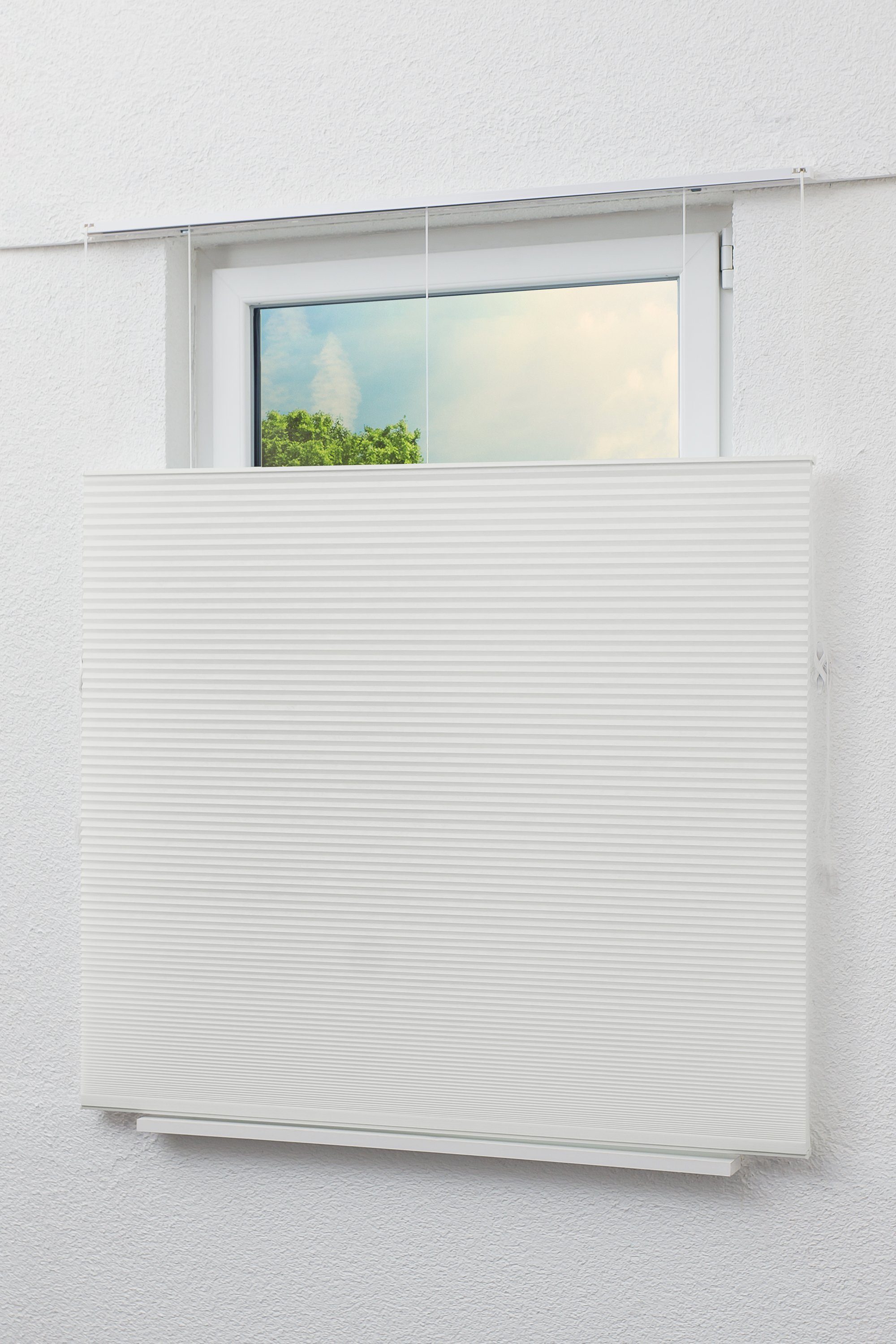 Plissee waben up&down, LYSEL®, blickdicht, HxB 130x40cm