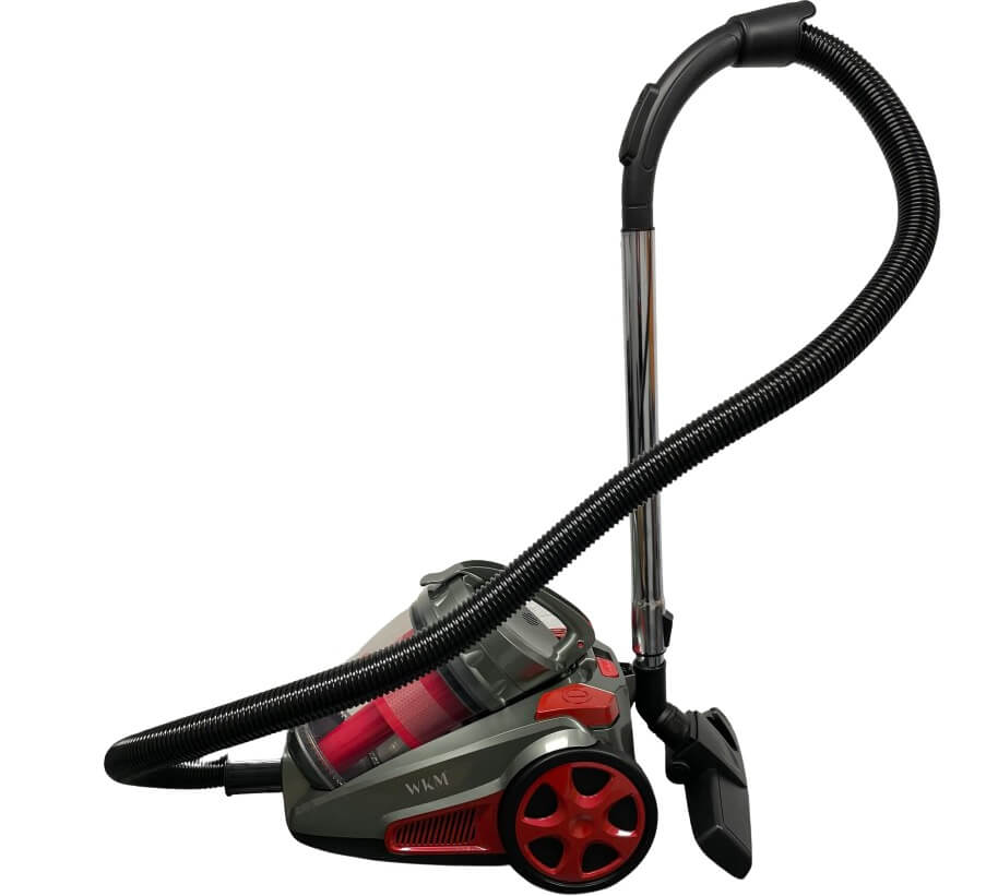 Topmatic WKM PSC-2300W.17 Zyklon Boden Staubsauger rot 850W beutellos HEPA-FILTER 3L Kapazität