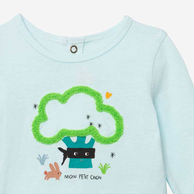 Tee-shirt bio bébé Mon petit chou Catimini