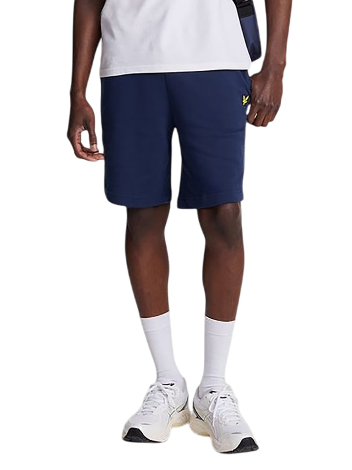 Lyle & Scott Sweatshorts in Blau günstig kaufen XXL