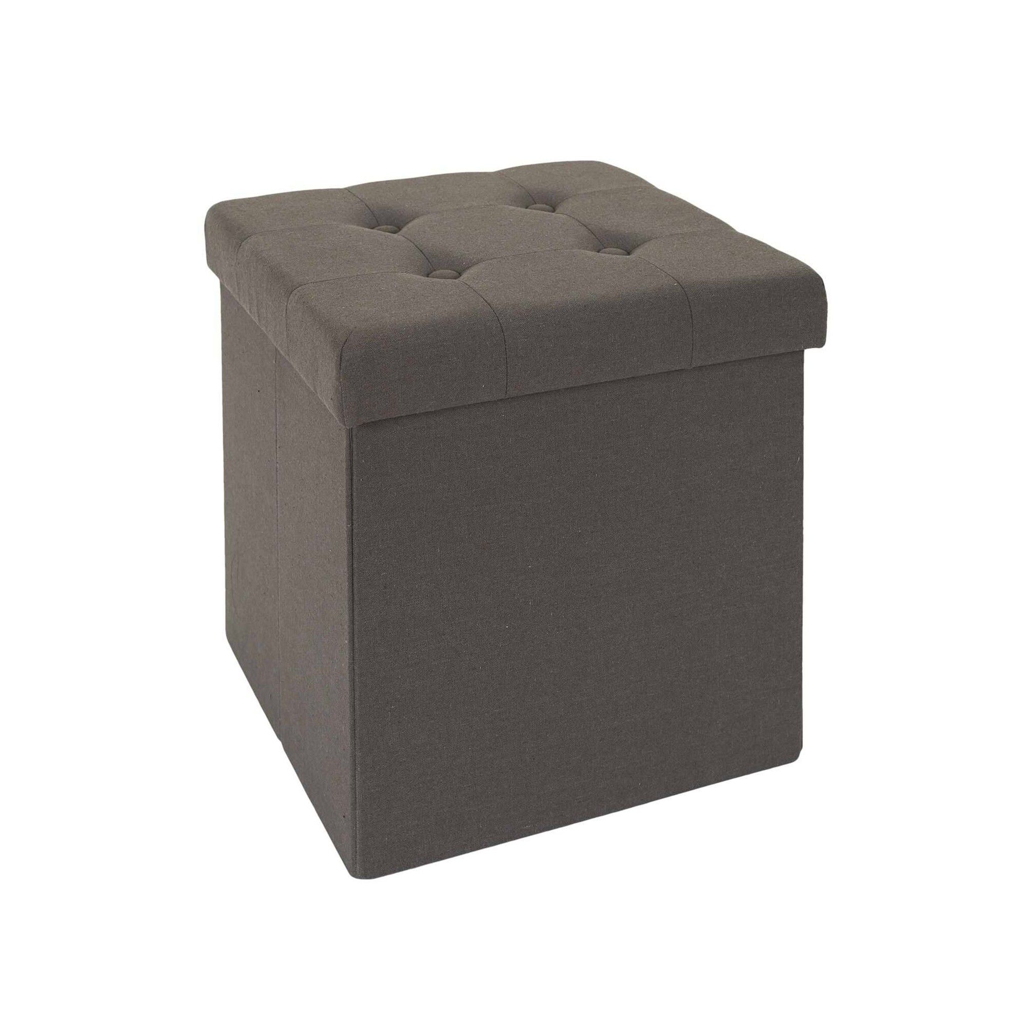 Coffre-pouf pliable – 2 coloris