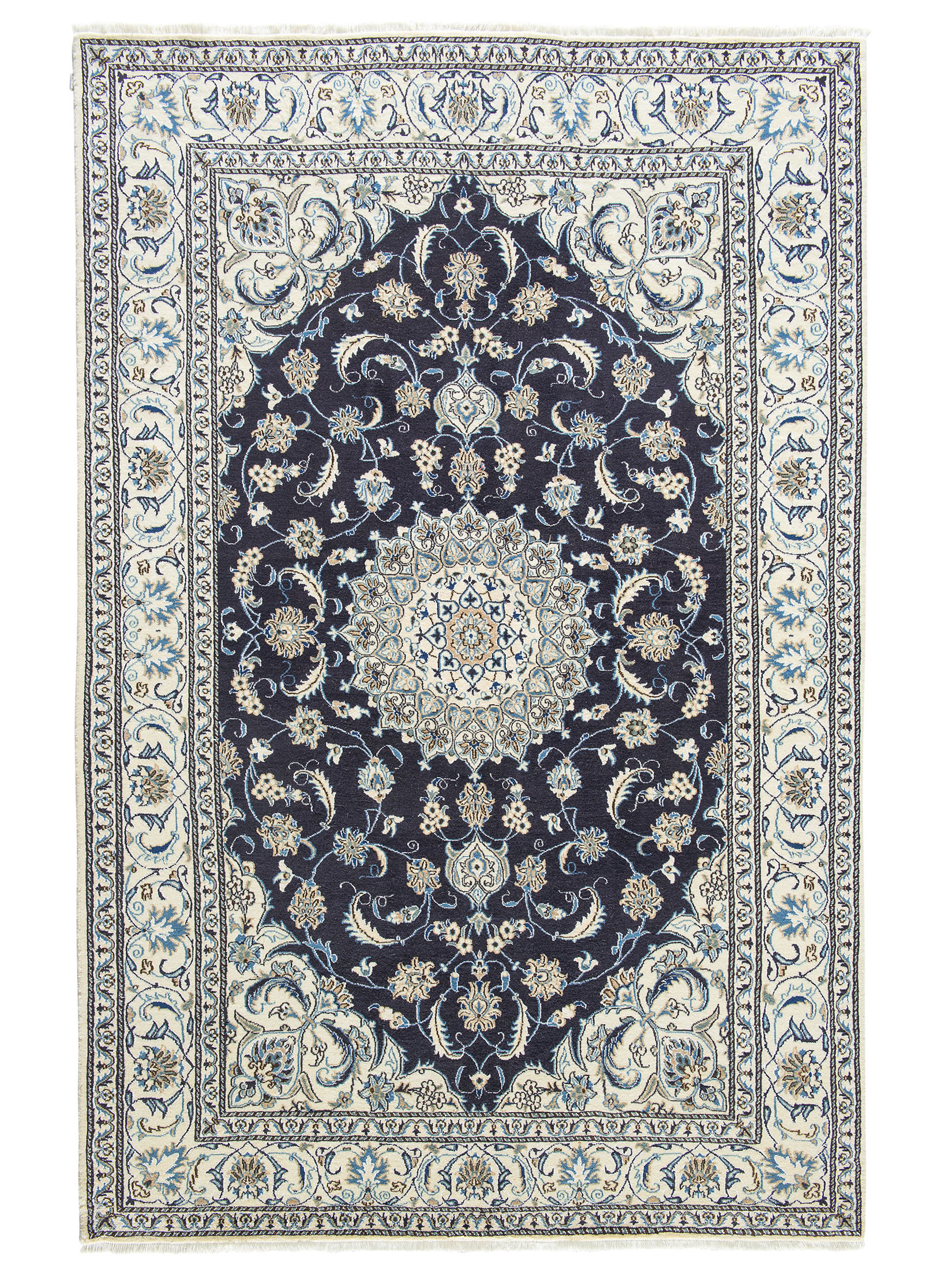 Kaschmar Nain 12 Lah ca. 194 x 300 cm, Unikat / Einzelstück