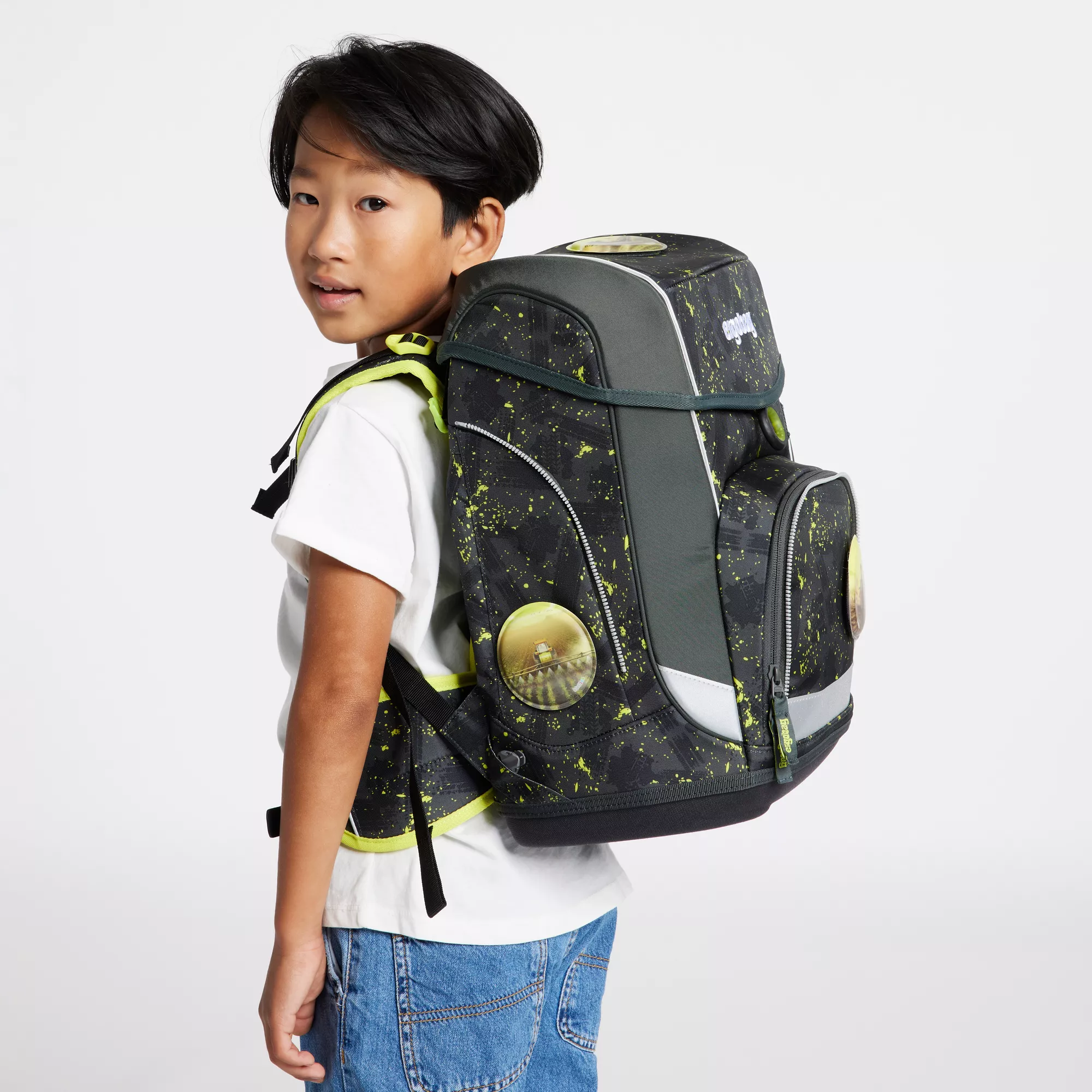 ergobag Schulranzen Set Mähdreschbär