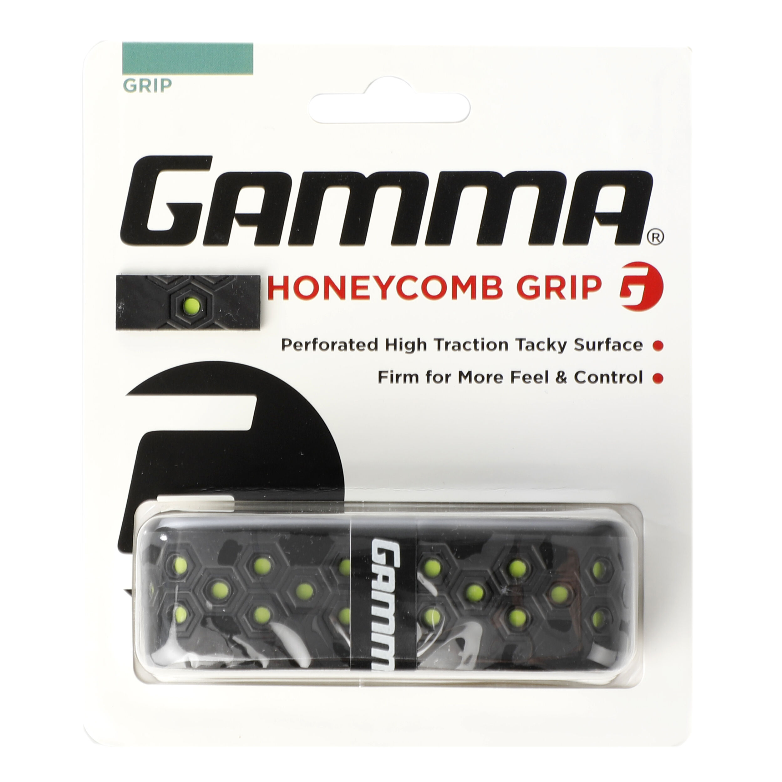 Honeycomb Cushion Grip 1er Pack - Schwarz, Grün