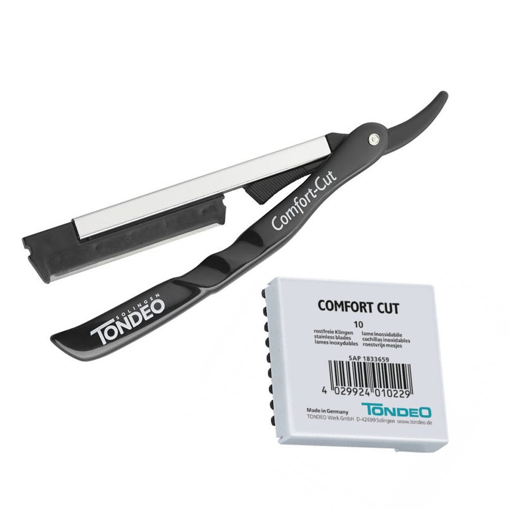 Tondeo Rasiermesser COMFORT CUT Set incl. 10 Klingen