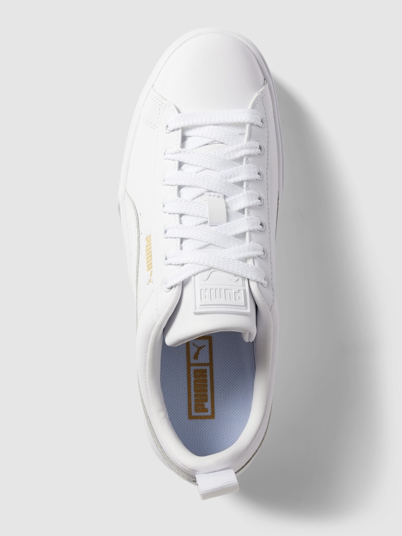 Sneaker mit Plateau-Sohle Modell 'Mayze' in weiß