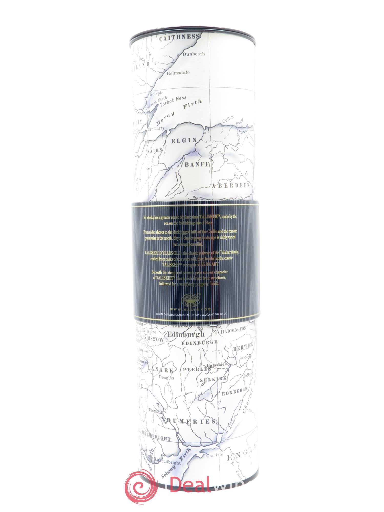 Whisky Talisker Single Malt Scotch Aged 10 Years (70cl)  - Lot de 1 Bouteille