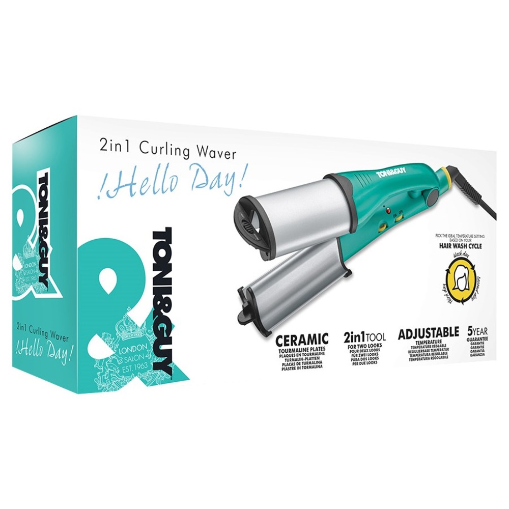 TONI&GUY !HELLO DAY! 2in1 Curling Waver Boucleur