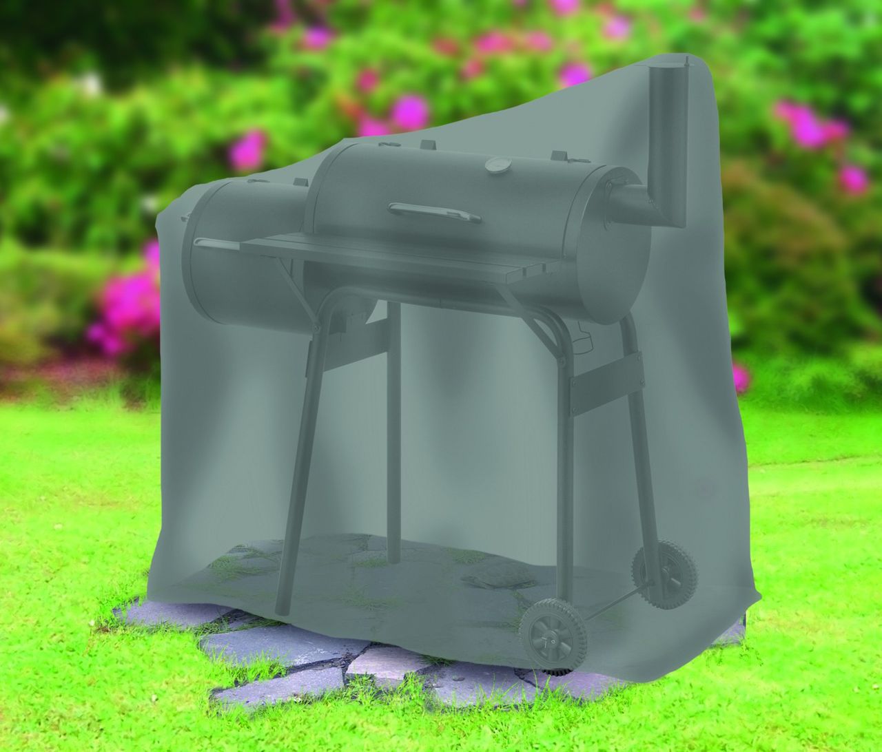 Tepro Universal Abdeckhaube - für Smoker klein, anthrazit